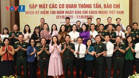 Quân ủy Trung ương - Bộ Quốc phòng gặp mặt các cơ quan thông tấn, báo chí