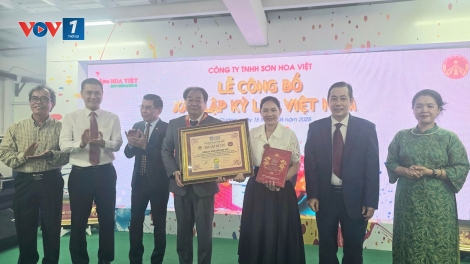 Một công ty ở Bình Dương lập kỷ lục với dòng sơn thông minh, thân thiện môi trường