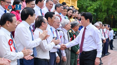 Chủ tịch nước Lương Cường gặp mặt, tuyên dương Người làm báo tiêu biểu Toàn quốc