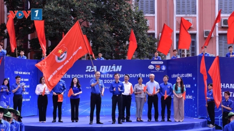 Hà Nội ra quân Chiến dịch Thanh niên tình nguyện hè 2025