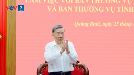 Thời sự 12h 25/6/2025: Tổng Bí thư Tô Lâm làm việc với Quảng Bình và Quảng Trị