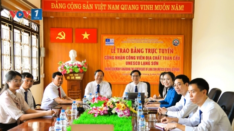 Thời sự 21h30 2/6/2025:Công viên địa chất Lạng Sơn được trao Bằng công nhận là CVĐC toàn cầu UNESCO.