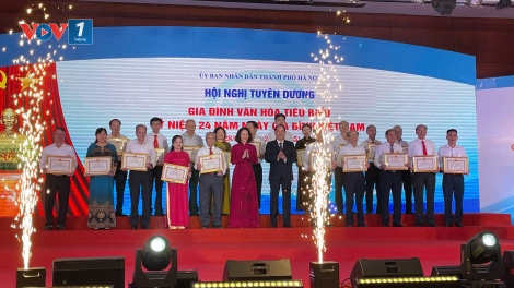 Vinh danh 80 gia đình văn hóa tiêu biểu thành phố Hà Nội nhân Ngày Gia đình Việt Nam 2025