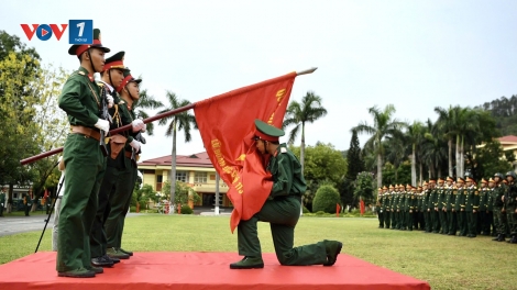 Lễ tuyên thệ Chiến sỹ mới: mốc son trong cuộc đời quân ngũ