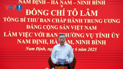 Tổng Bí thư: Triển khai đồng bộ các đột phá chiến lược gắn với thực tiễn của tỉnh hợp nhất