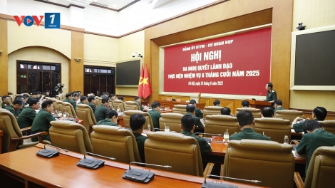 Đảng ủy Bộ Tổng Tham mưu ra Nghị quyết lãnh đạo thực hiện nhiệm vụ