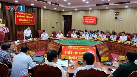 Quảng Ngãi: giải ngân vốn đầu tư công và thu ngân sách đạt thấp