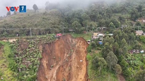 Lở đất tại Colombia khiến ít nhất 10 người thiệt mạng
