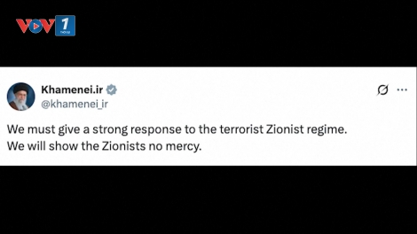 Lãnh tụ tối cao Iran tuyên bố sẽ "không khoan nhượng" với Israel