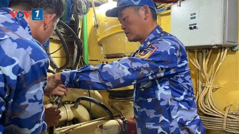 Người lính 35 năm gắn bó với con tàu Cảnh sát biển