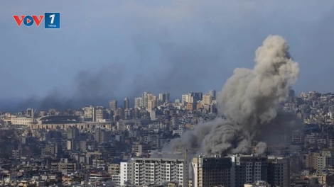 Israel không kích vùng ngoại ô Thủ đô Beirut của Lebanon