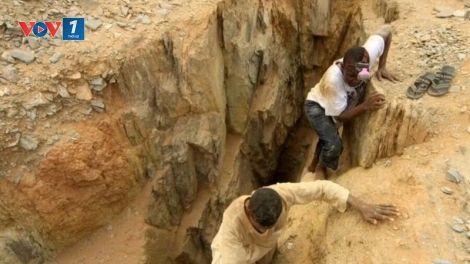 Sập mỏ vàng ở Sudan, gần 20 người thiệt mạng