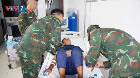 Ngư dân Quảng Nam được cấp cứu kịp thời trên đảo Trường Sa