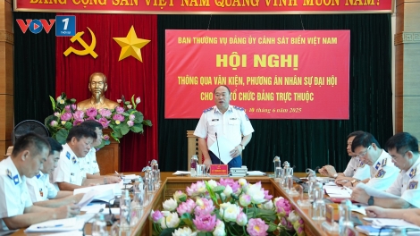Vùng Cảnh sát biển 2 sẵn sàng cho Đại hội Đảng bộ lần thứ V
