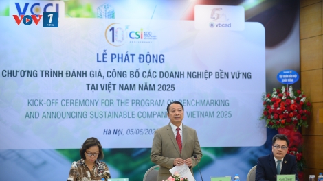 Phát động Chương trình công bố doanh nghiệp bền vững tại Việt Nam năm 2025