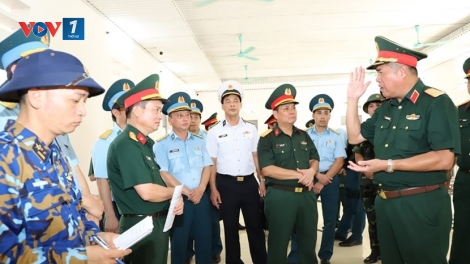 Kiểm tra công tác hậu cần cho lực lượng thực hiện nhiệm vụ diễu binh, diễu hành dịp Quốc khánh 2/9