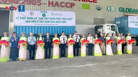 Thời sự 18h 5/6/2025: Xuất khẩu lô 500 tấn ‘gạo Việt Nam phát thải thấp’ đầu tiên sang Nhật Bản