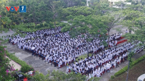 275 thí sinh của đảo Phú Quý thi tốt nghiệp THPT tại đảo