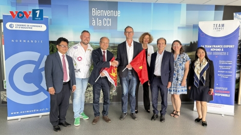 Tăng cường hợp tác với giữa Việt Nam và vùng Normandie (Pháp)