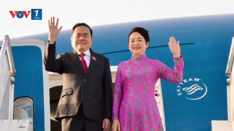 Chủ tịch Quốc hội Trần Thanh Mẫn và Phu nhân bắt đầu thăm chính thức Vương quốc Ma-rố