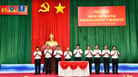 Vùng 5 Hải quân quyết liệt triển khai thực hiện Nghị quyết số 59 của Bộ Chính trị