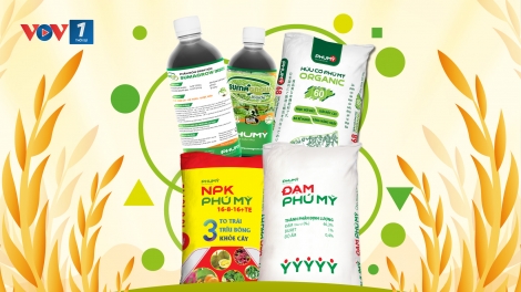 Bộ ba sản phẩm vô cơ – hữu cơ – sinh học của Phú Mỹ giúp canh tác bền vững