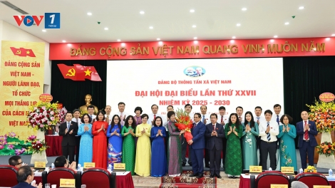 Đại hội đại biểu Đảng bộ Thông tấn xã Việt Nam nhiệm kỳ 2025-2030