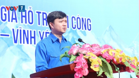 Phát động đợt thi đua cao điểm tình nguyện hỗ trợ thi công Dự án đường dây 500KV Lào Cai- Vĩnh Yên