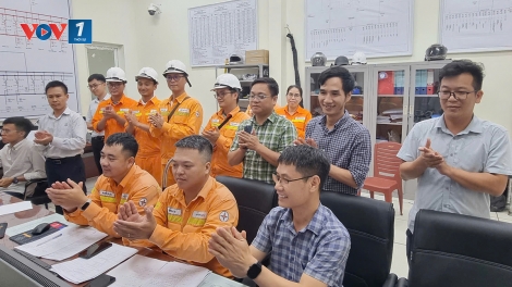Công trình chào mừng Đại hội Đảng bộ EVN: Dự án TBA 500kV Vĩnh Yên và đường dây đấu nối đã đóng điện