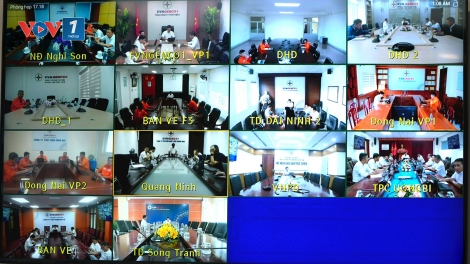 Ứng phó bão WIPHA: EVNGENCO1 lập phương án cấp điện tạm thời trong trường hợp lưới điện bị ảnh hưởng