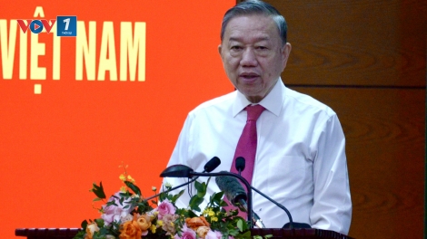 Tổng Bí thư Tô Lâm: Tiếp tục xung kích, đi đầu trong bảo vệ nền tảng tư tưởng của Đảng