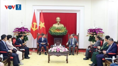 Tổng Bí thư Tô Lâm tiếp Chủ tịch Tập đoàn Adani, Ấn Độ