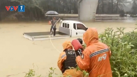 Mưa lũ nghiêm trọng tại Hàn Quốc , 19 người chết và mất tích