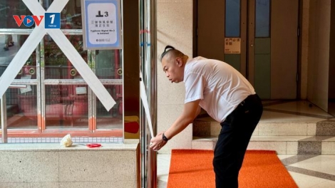 Trung Quốc nâng cảnh báo bão Wipha lên mức gần cao nhất