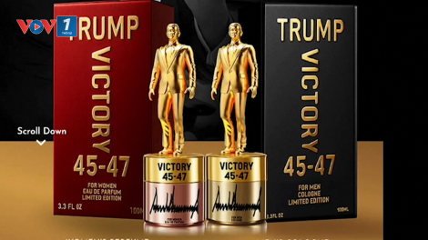 Tổng thống Trump quảng bá nước hoa  mang thương hiệu cá nhân