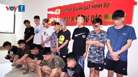 Hải Phòng: Tạm giữ nhóm đối tượng mang kiếm, gây rối trật tự công cộng