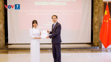 34 sinh viên Việt Nam giành học bổng Chính phủ Trung Quốc 