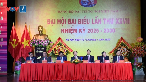Chùm ảnh: Khai mạc Đại hội Đại biểu lần thứ 27 Đảng bộ Đài Tiếng nói Việt Nam
