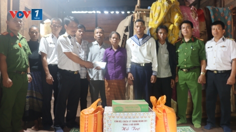 Trung đoàn 351, Vùng 3 Hải quân hỗ trợ gia đình quân nhân có hoàn cảnh khó khăn