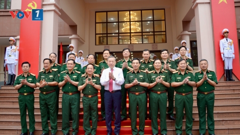 Tổng Bí thư Tô Lâm  làm việc với Tổng cục Chính trị -Quân đội nhân dân Việt Nam.