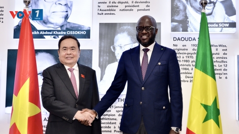 Chủ tịch Quốc hội Trần Thanh Mẫn hội đàm với Chủ tịch Quốc hội Cộng hòa Senegal