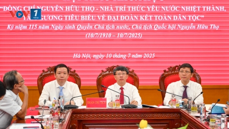 Đồng chí Nguyễn Hữu Thọ, nhà tri thức yêu nước nhiệt thành, tấm gương tiêu biểu về đại đoàn kết