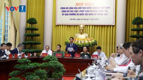 Thời sự 12h 3/7/2025: 15 luật, 1 pháp lệnh chính thức có hiệu lực từ ngày 1/7/2025