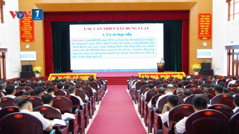 Học viện Hải quân tăng cường hoạt động phổ biến giáo dục pháp luật
