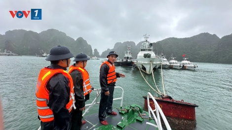 Hải đoàn 11 - Vùng Cảnh sát biển 1 sẵn sàng các phương án hỗ trợ ngư dân sau bão