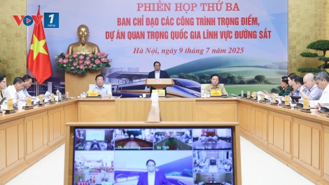 Thời sự 12h 9/7/2025: Thủ tướng chủ trì Phiên họp thứ ba của Ban chỉ đạo các công trình trọng điểm