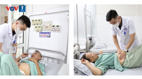 Liên tiếp xử trí 2 trường hợp thủng đường tiêu hóa do nuốt phải dị vật