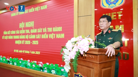 Đảng ủy Cảnh sát biển Việt Nam: Tổng kết công tác kiểm tra, giám sát, thi hành kỷ luật của Đảng