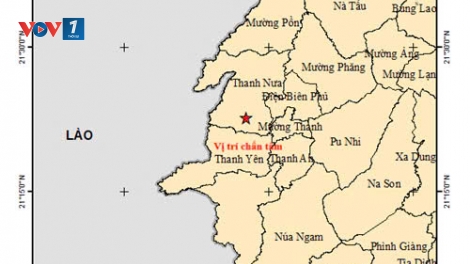 Động đất 3.0 độ xảy ra tại xã Thanh Nưa, tỉnh Điện Biên