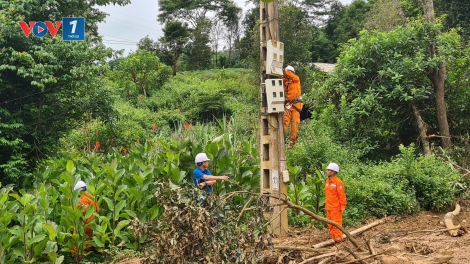 99,2% khách hàng khu vực Điện Biên Đông (cũ) đã có điện trở lại
